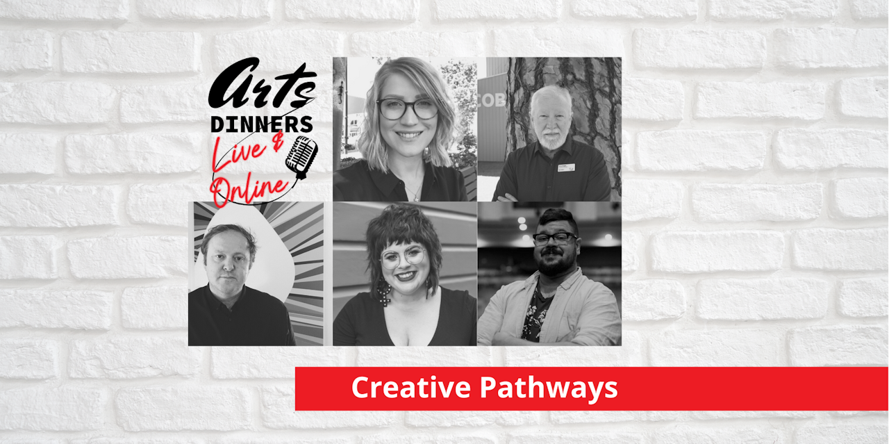 Creative Pathways Arts Dinner banner
