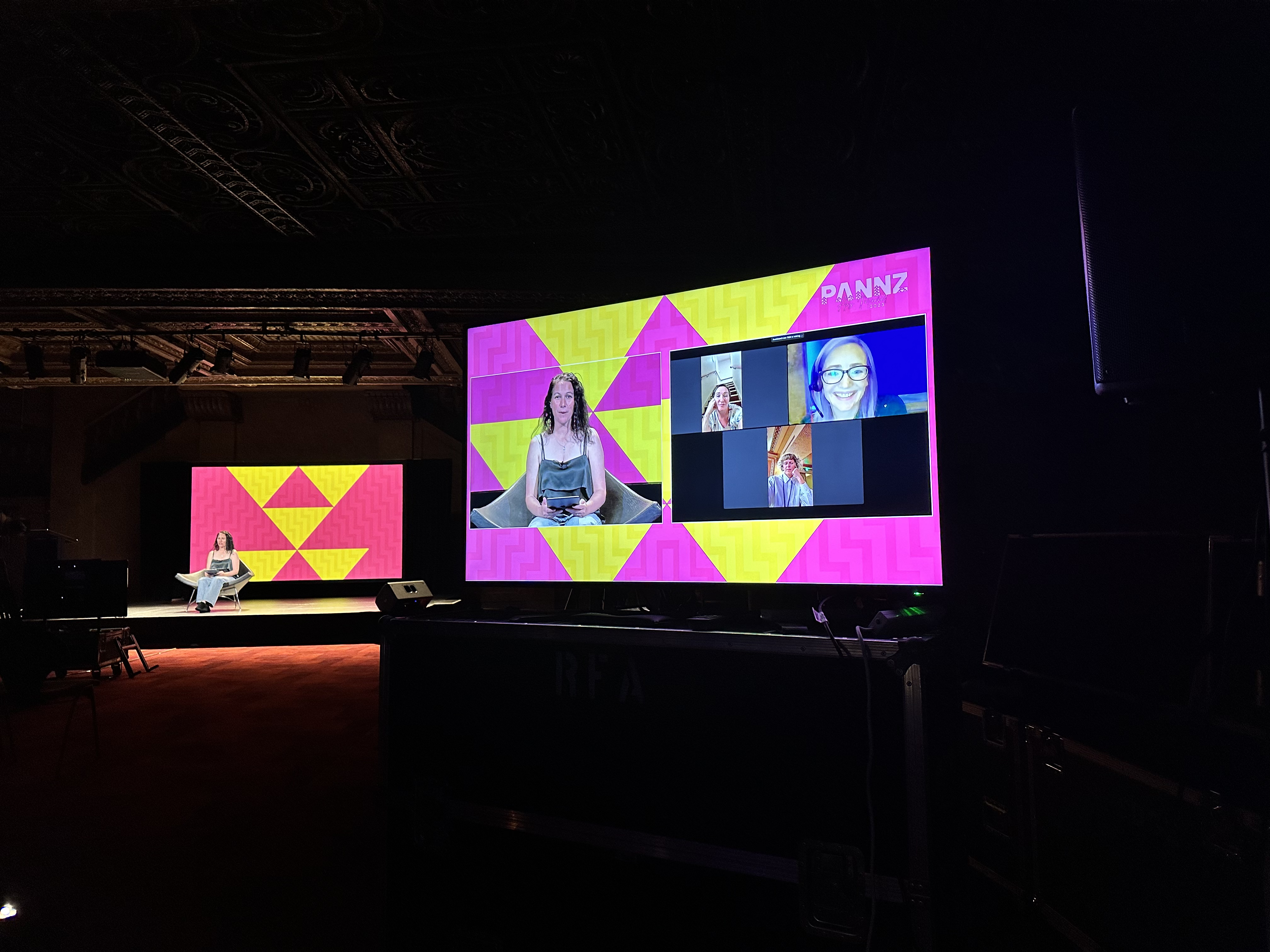 Some behinds the scenes!