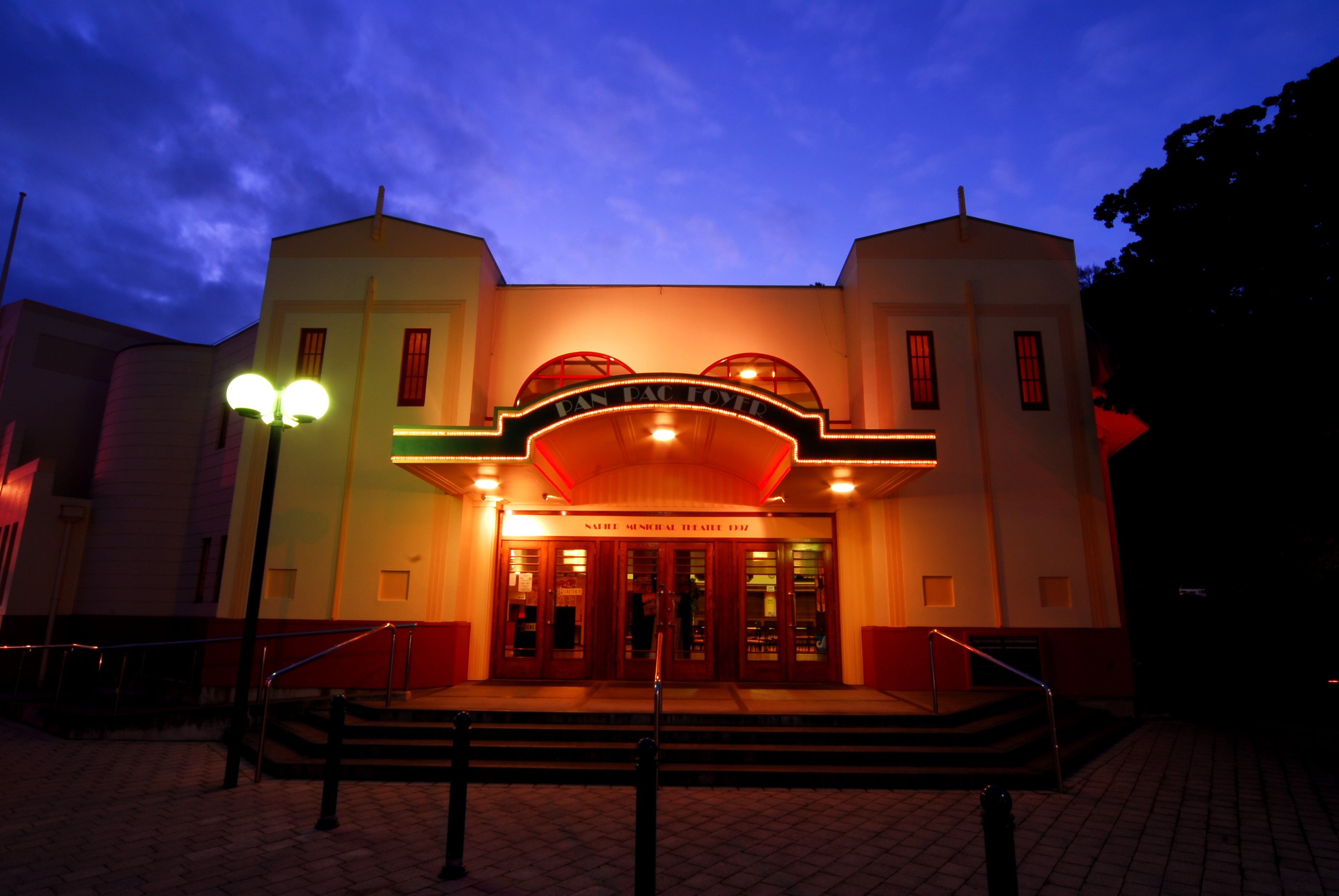 Pan Pac frontage